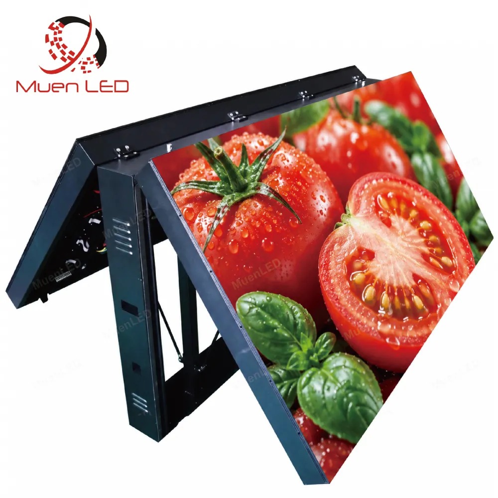 AFB6.67-1920mm Outdoor Front-Opening LED Light Box 1920x960x310mm P6.67 IP65 Front Maintenance