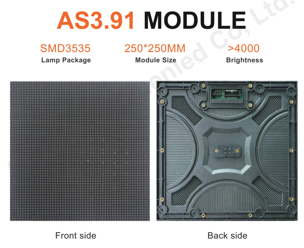 AS3.91 LED display specification sheet 2