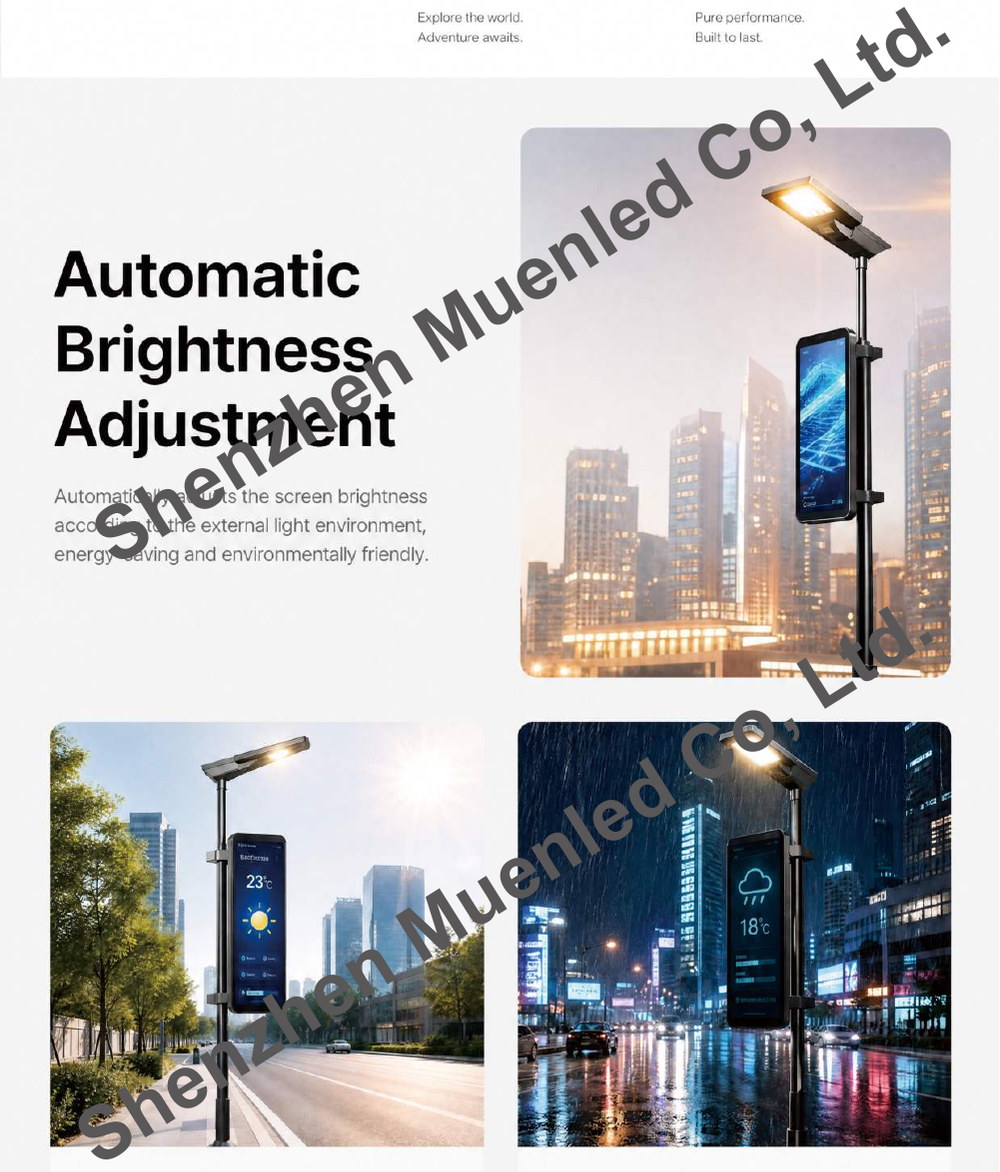 DGA3.076-OneSide-IRON outdoor LED pole screen specification sheet 3