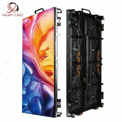 EIRC1.95 Indoor Rental LED Display Screen 500x1000x65mm P1.95 3840Hz IP43 Front Rear Service