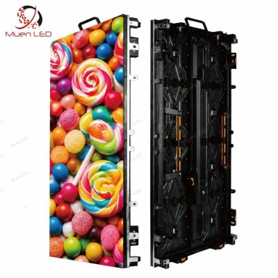 EIRC2.604 Indoor Rental LED Display Screen 500x1000x65mm P2.604 3840Hz IP43 Front Rear Service
