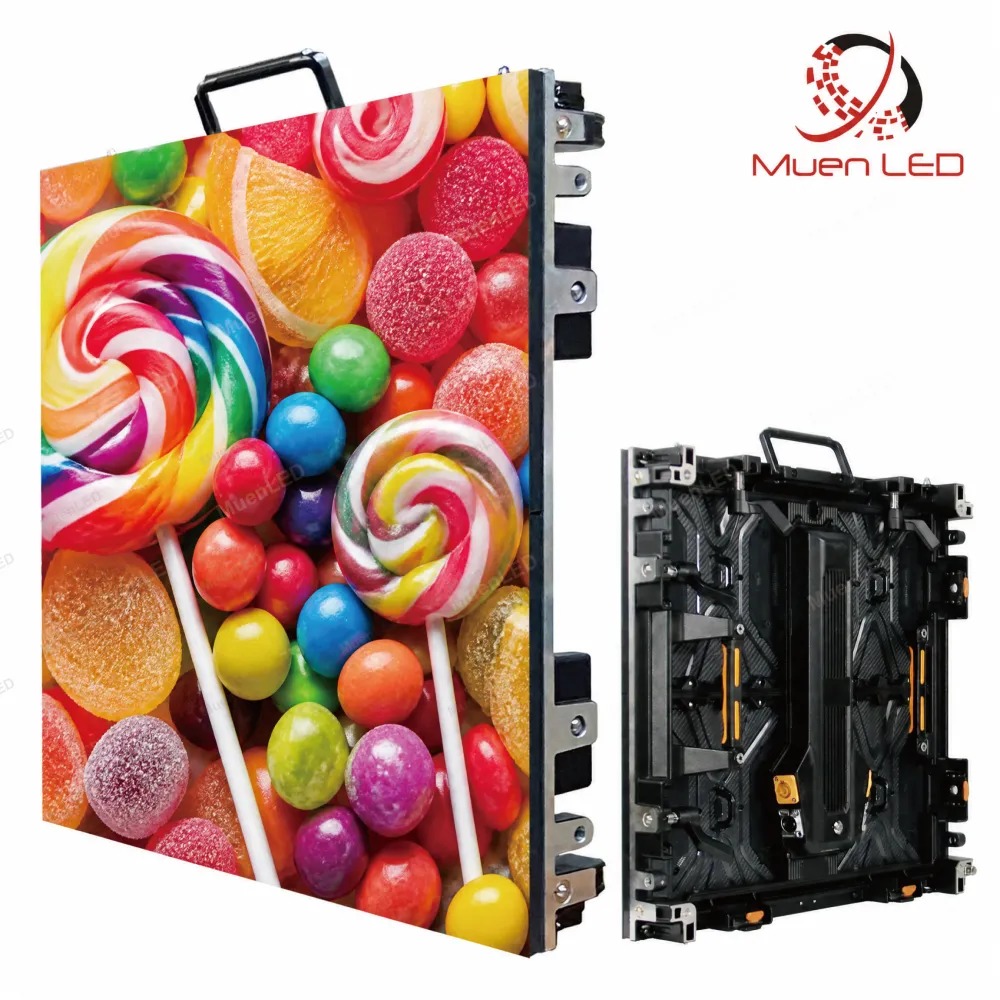 EIRD2.604 Indoor Rental LED Display Screen 500x500x65mm P2.604 3840Hz IP43 Front Rear Service