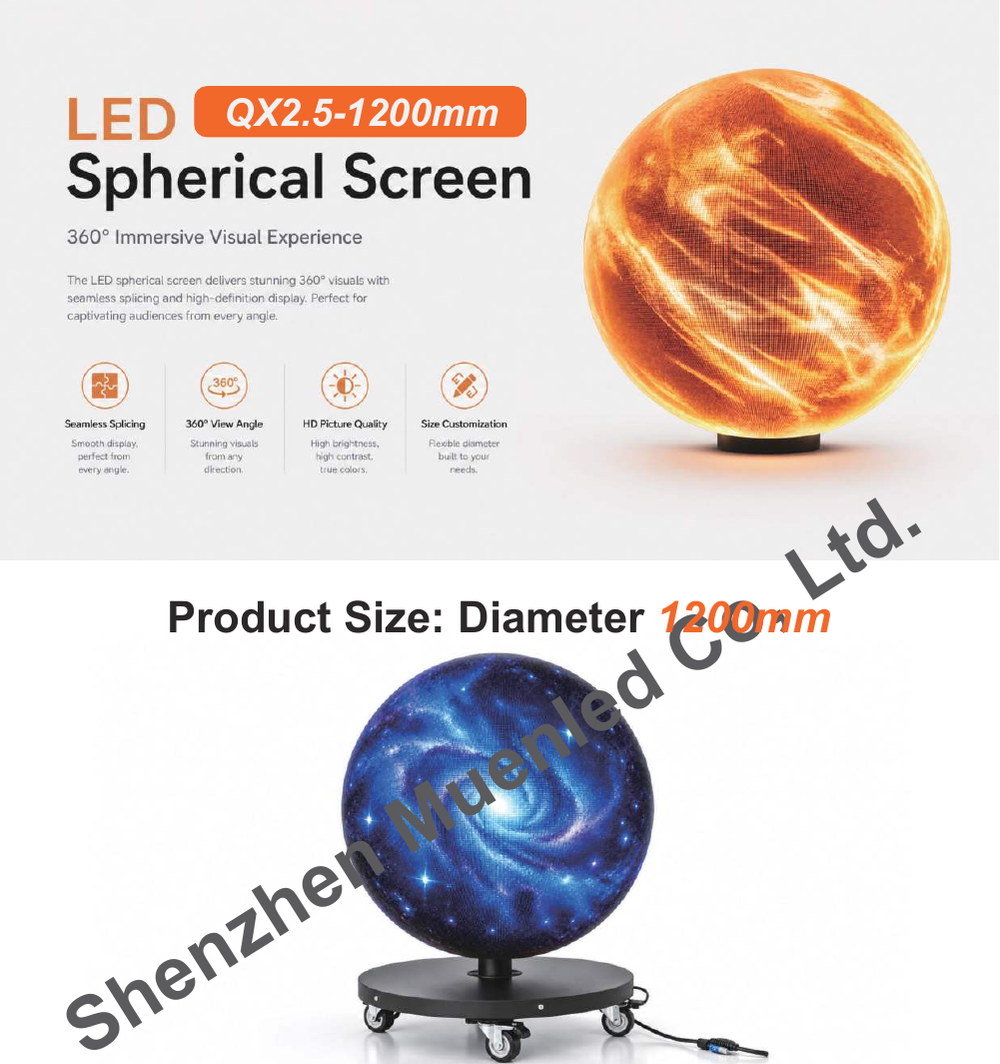 QX2.5-1200mm LED display specification sheet 1