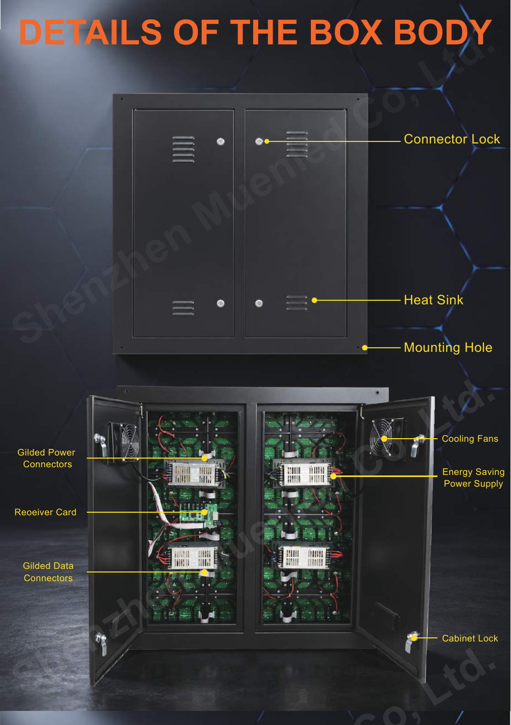 CS8 LED display specification sheet 3