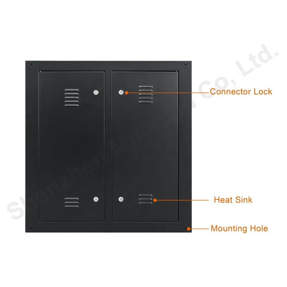 AS3.91 Outdoor Fixed LED Display 1000x1000x120mm P3.91 1920HZ IP65 4000nits detail 2