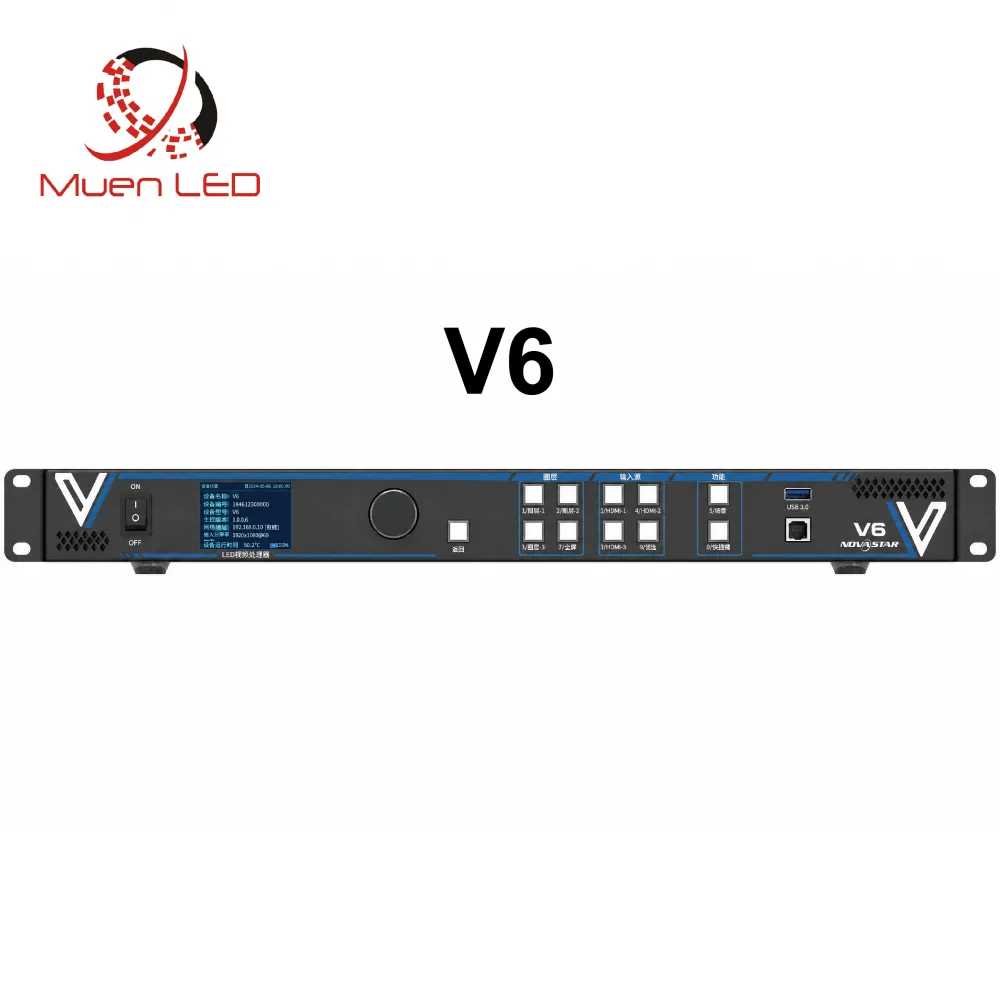 Nova V6 all-in-one LED display controller 6-port video processor