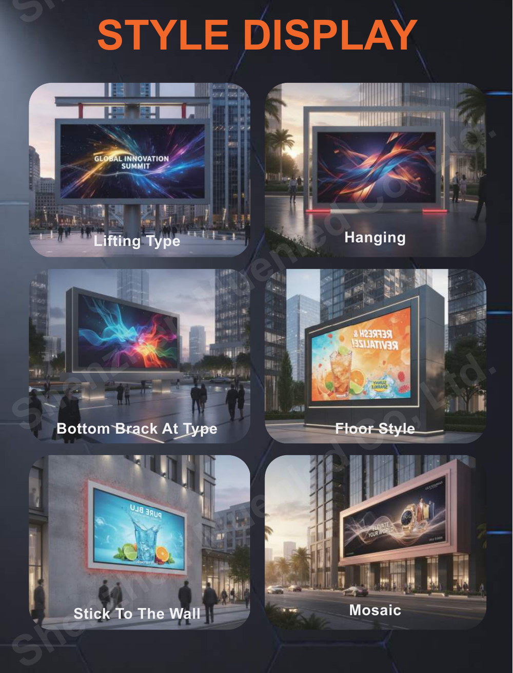CS2.5 LED display specification sheet 8