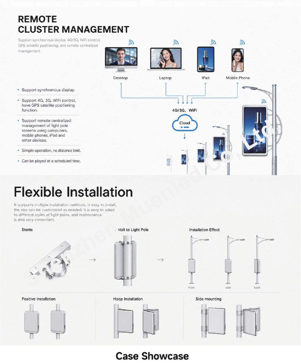 DGB4-Double-ALU outdoor LED pole screen specification sheet 4