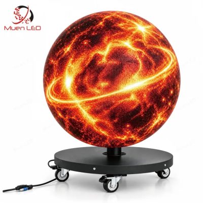 QX3-2000mm Indoor LED Spherical Screen 2000mm Diameter P3 3840Hz Full Sphere