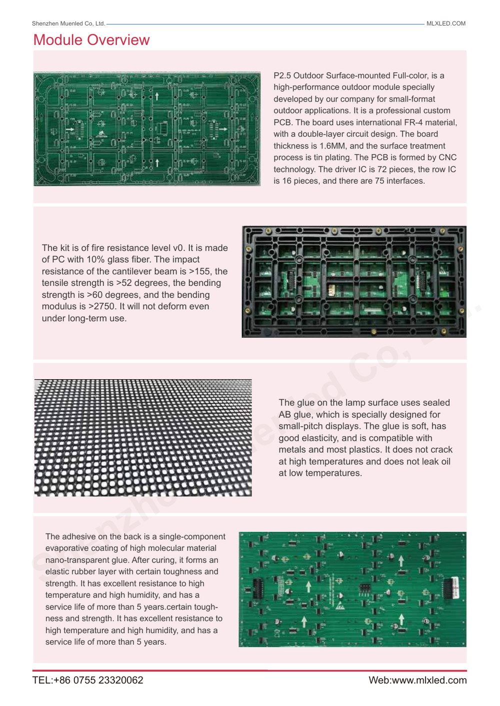 MZ-O-P2.5-320x160mm-16S-J LED display specification sheet 2