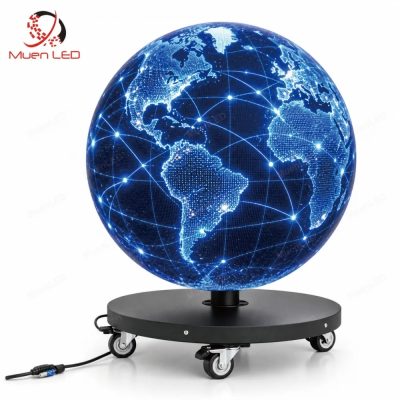 QX2-1000mm Indoor LED Spherical Screen 1000mm Diameter P2 3840Hz Full Sphere