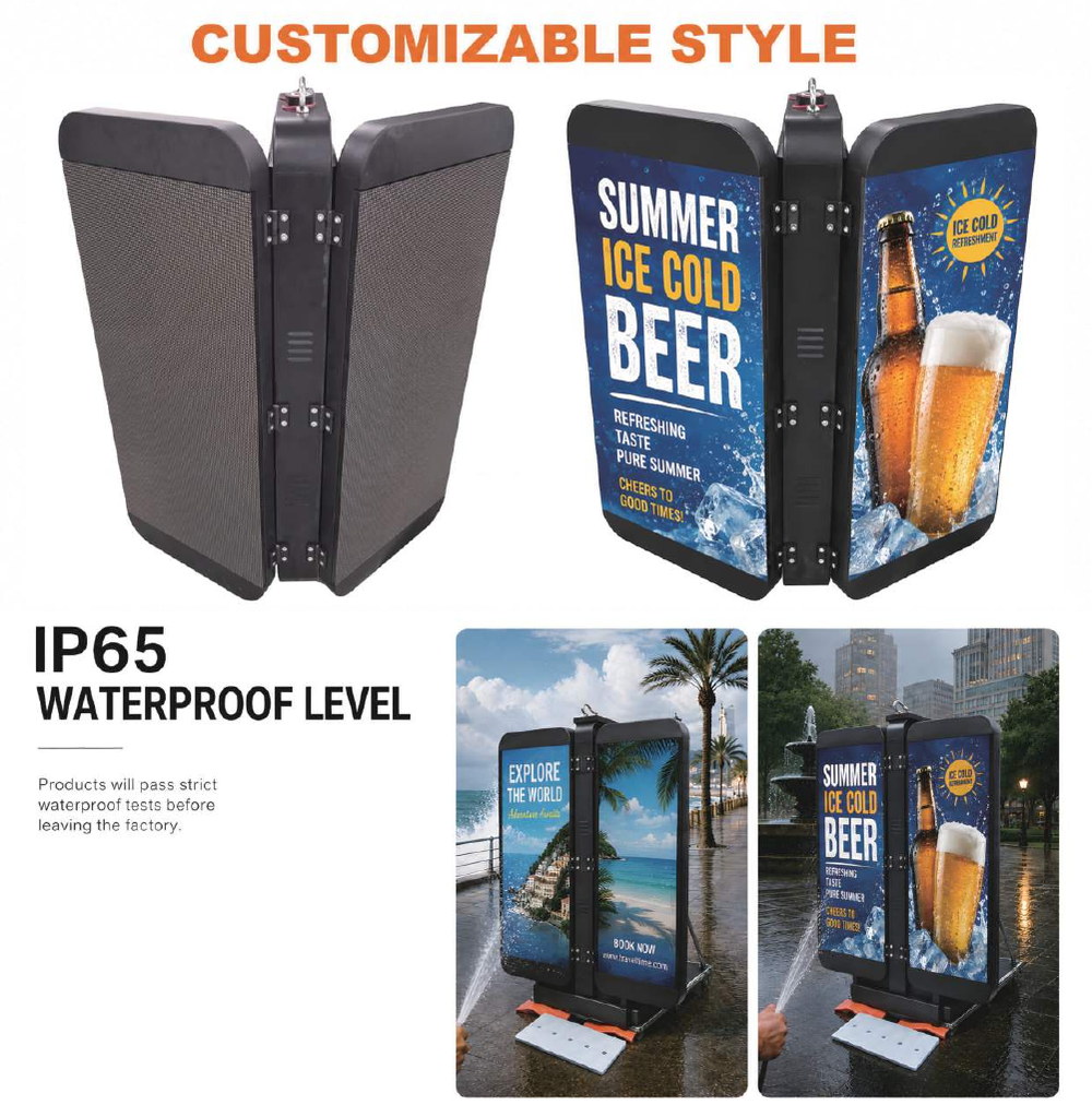 DGB2.5-Double-IRON outdoor LED pole screen specification sheet 2